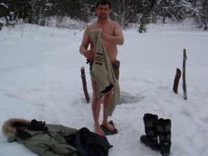зимнее купание